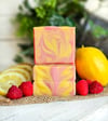 Raspberry Lemonade ~ Goat Milk Soap 