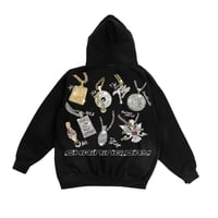 Image 1 of Chaining Day Hoodie (Vintage Black)