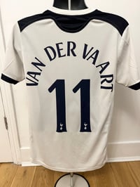 Image 3 of Tottenham Hotspur “VAN DER VAART 11” 2010/11 Home Cup Shirt + patches (S)
