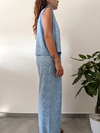 Image 3 of GILET SANGALLO SKY BLUE