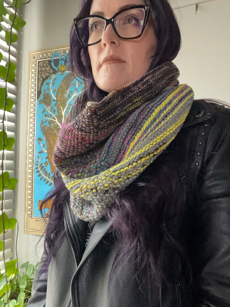 Image of Handknit Cowl 6