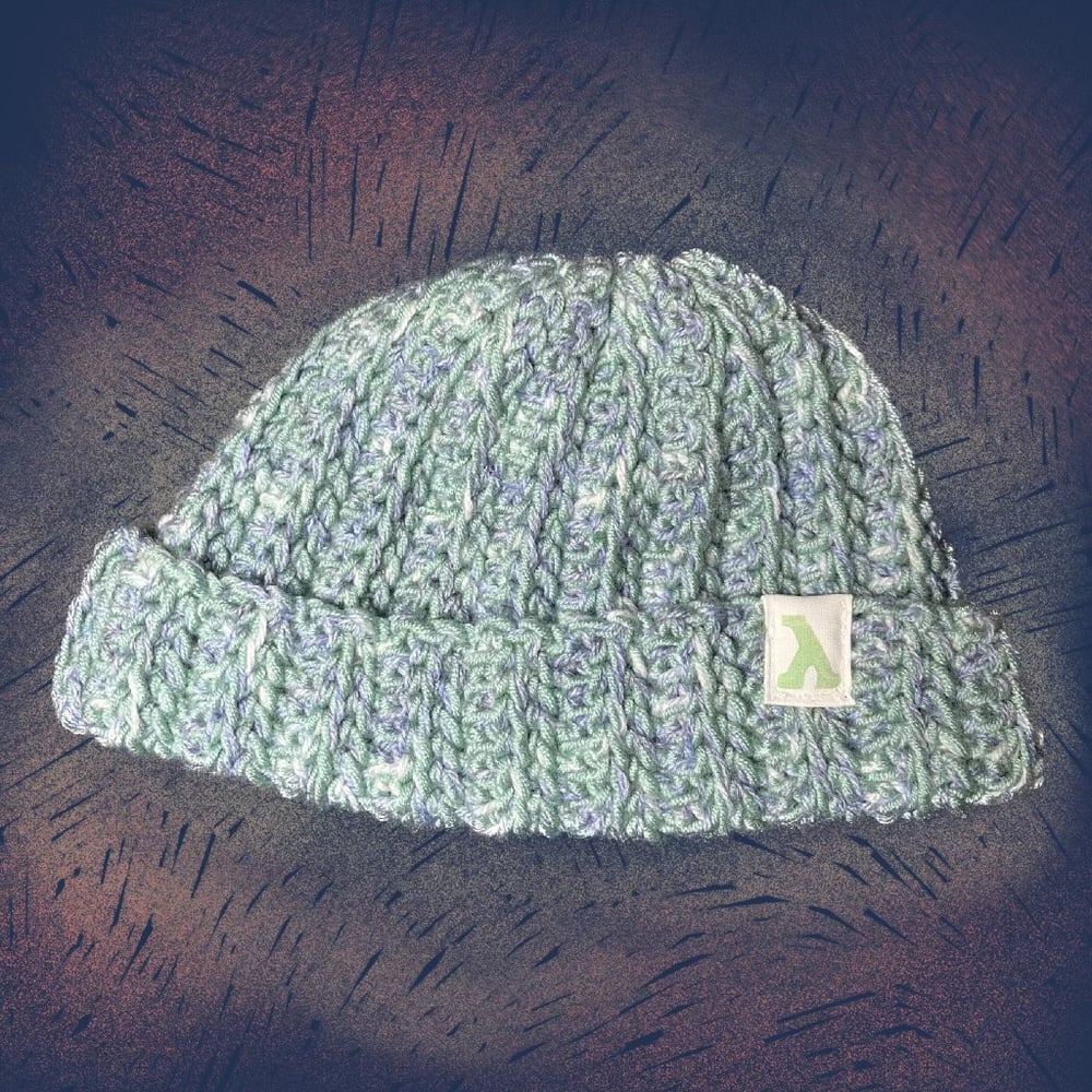 Image of Crocheted beanie 23
