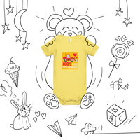 Image 3 of Baby short sleeve one piece (God's love moves mtn.)