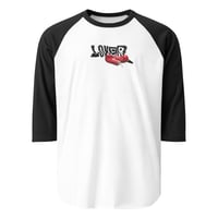 Image 2 of ‘TOUGH LOVER’ 3/4 Sleeve Raglan Shirt