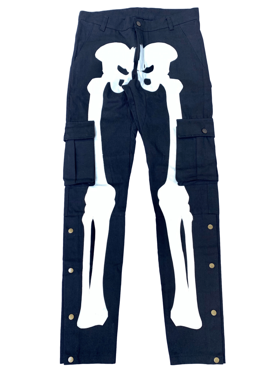 bone utility cargo pants