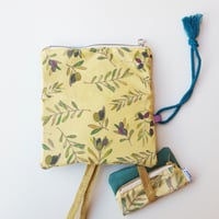 Image 3 of MAXI CARTERA OLEA vainilla y celeste