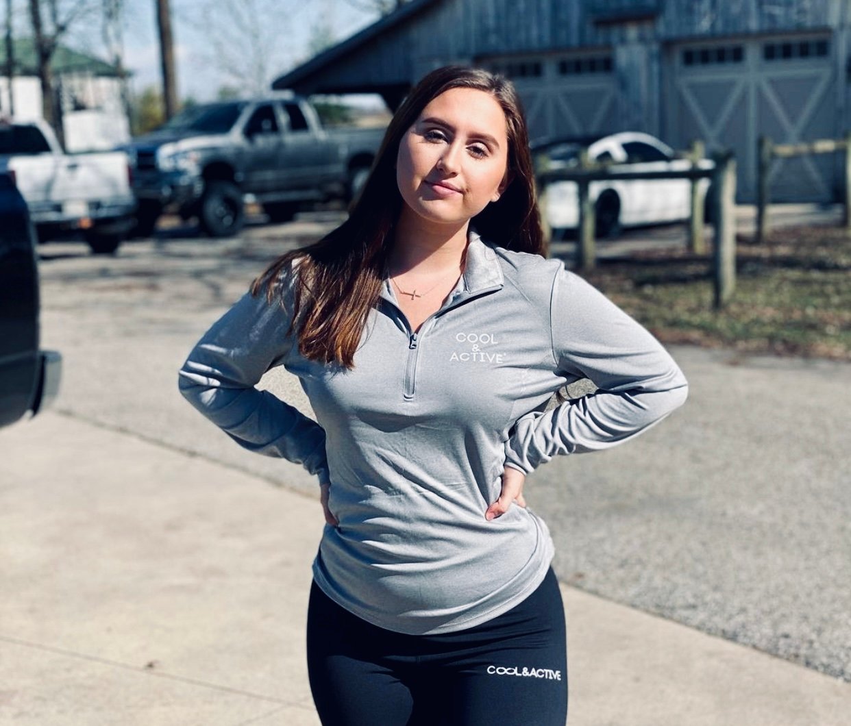 Image of COOL & ACTIVE Ladies Endeavor 1/4-Zip Pullover
