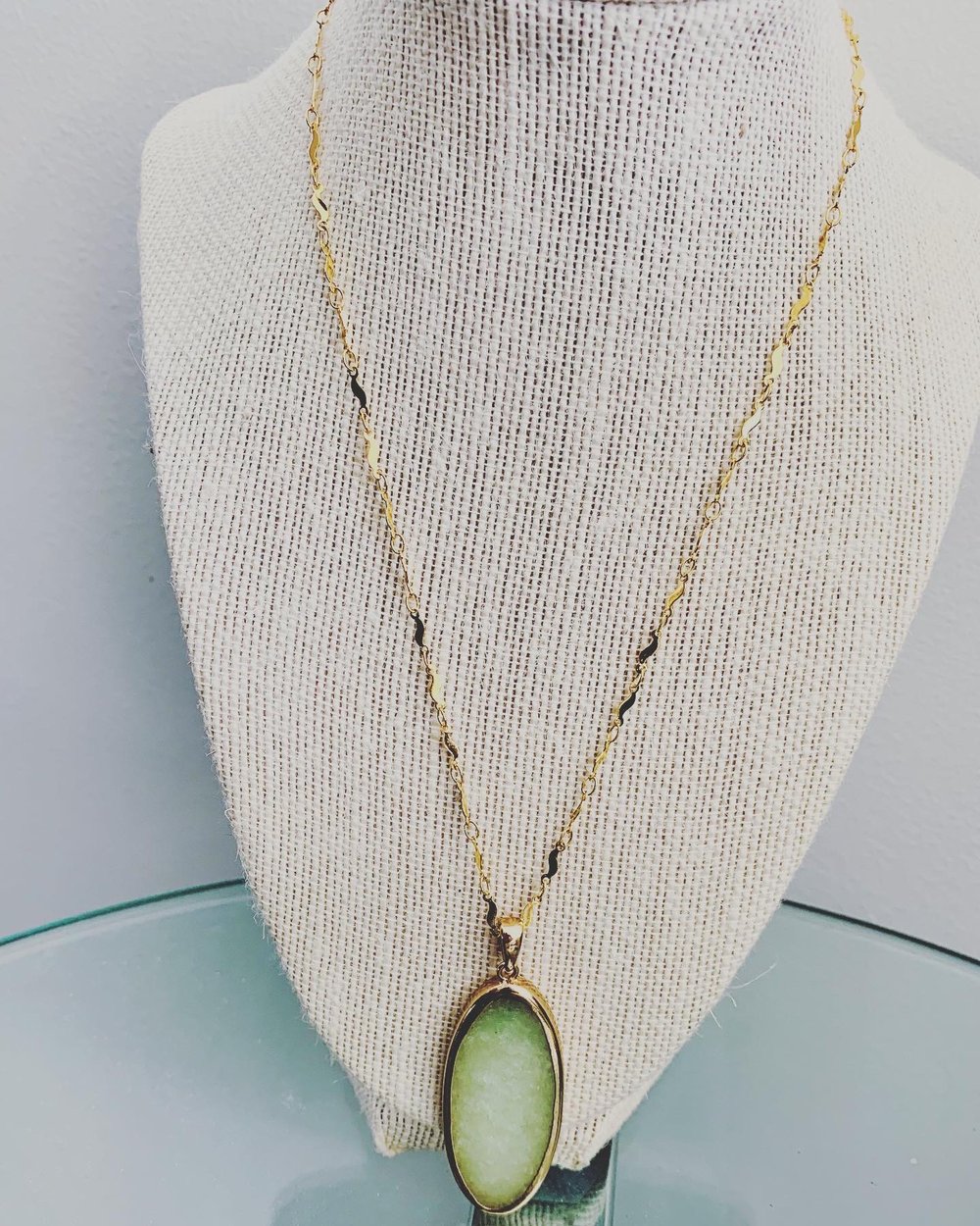 Image of Sea green necklace 