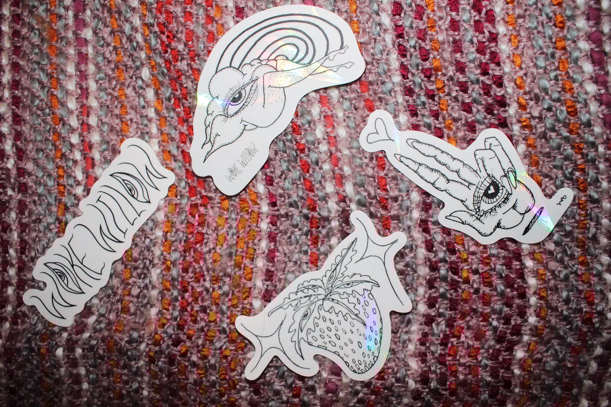 Rainbow Window Decals WOKEWILLOW