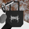 Black Metal Tote Bag