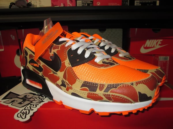 Air Max 90 SP "Total Orange/Duck Camo" - areaGS - KIDS SIZE ONLY