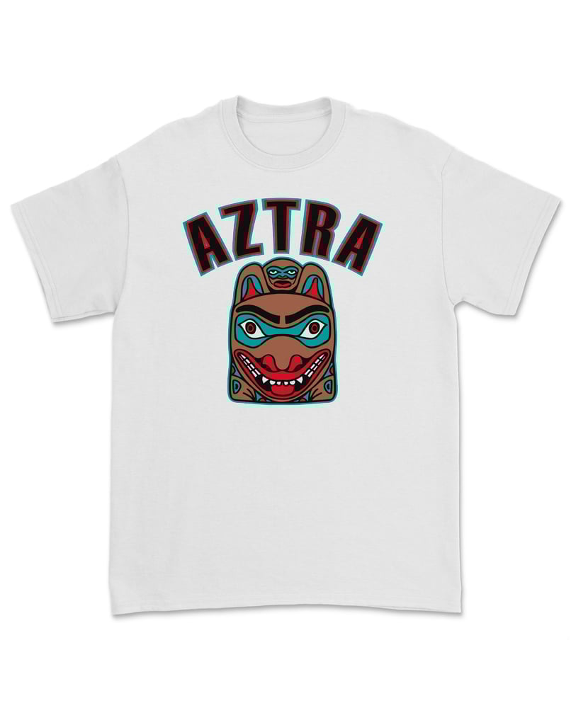 Image of AZTRA "KOIRA" T-PAITA (VALKOINEN)