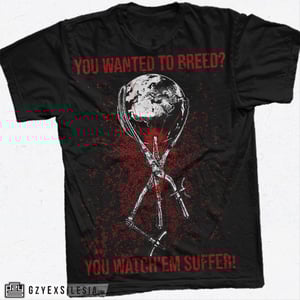 Gzy Ex Silesia - Abort the planet t shirt -