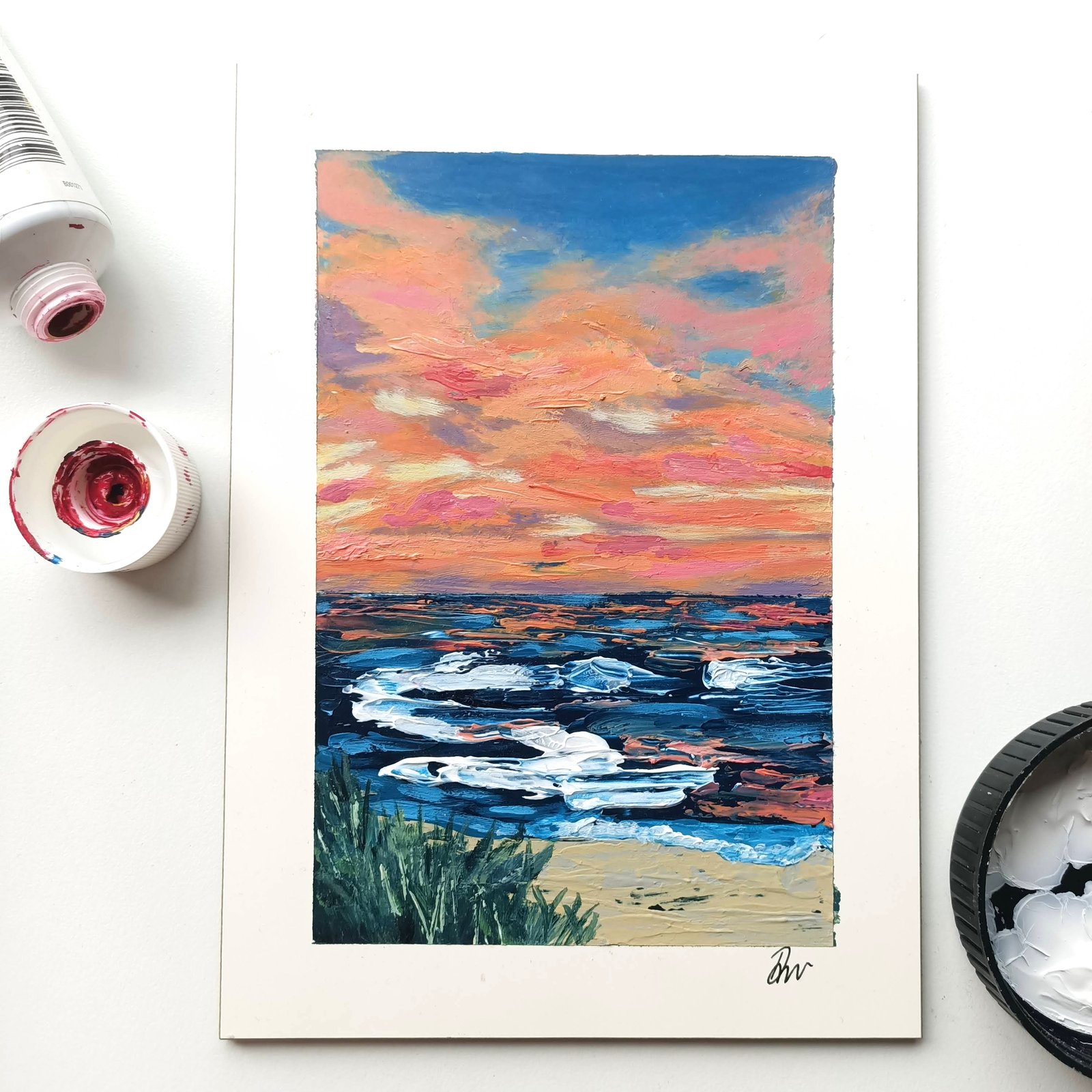 Orange Sunset | Daneesha Williams