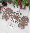 Gingerbread SVG Laser Digital File