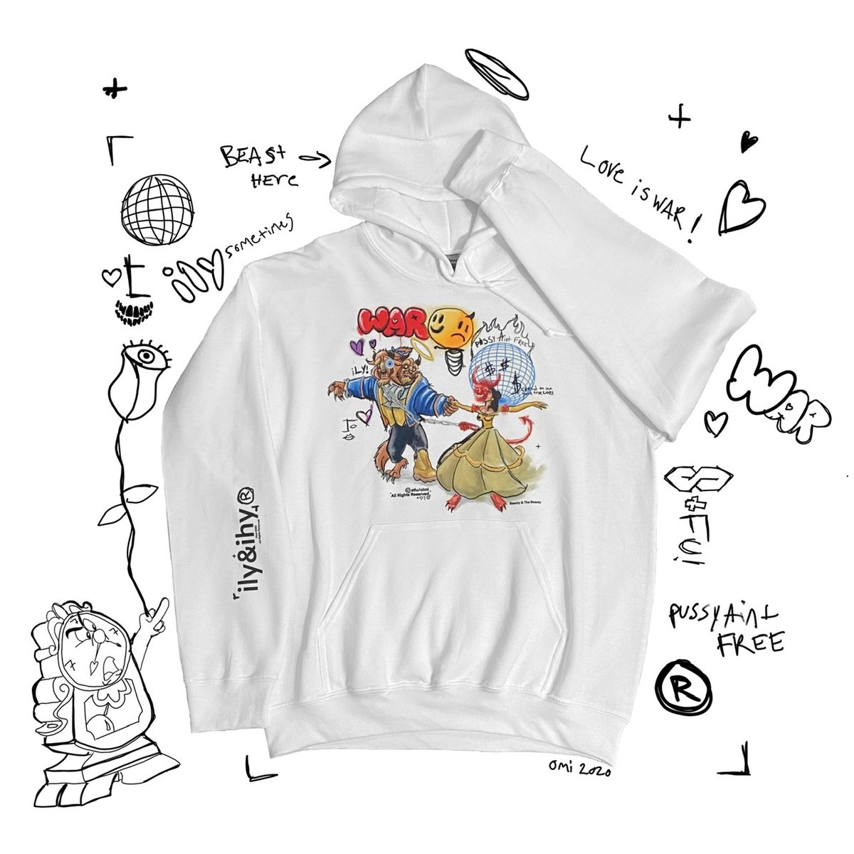 Love is War Hoodie stfuandbuy