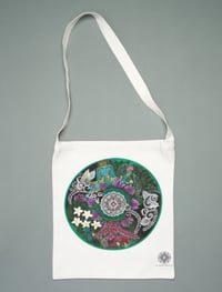 Bali Bliss mandala tote bag