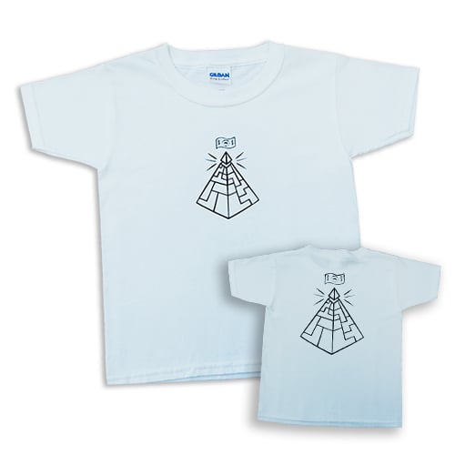 Image of Kids' - Happy Pyramid Scheme Ing. T-Shirts and Windcheaters