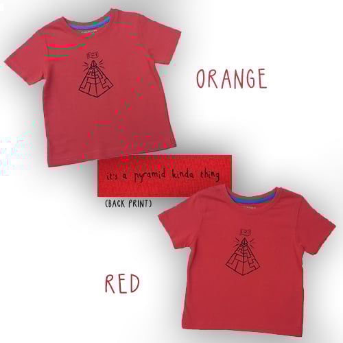 Image of Kids' - Happy Pyramid Scheme Ing. T-Shirts and Windcheaters