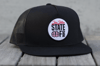 FLAT BILL JJSOM LOGO TRUCKER SNAPBACK