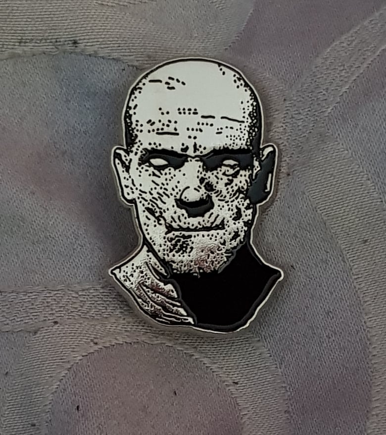 Image of The Mummy...tribute to Boris Karloff limited edition shaped enamel pin 