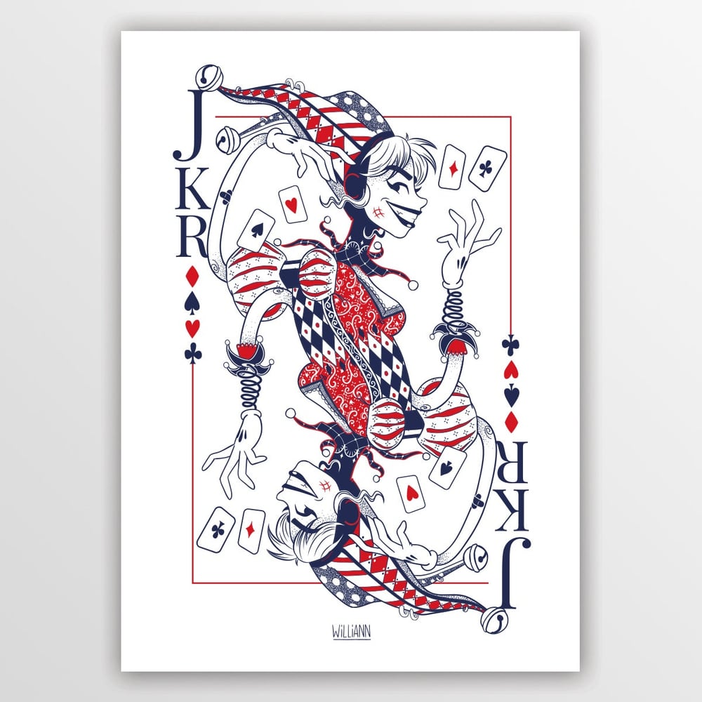 Image of Joker de Carreau (print)