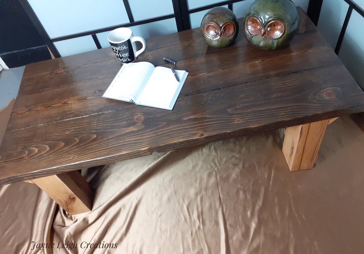 Image of Chunky Rustic Coffee Table