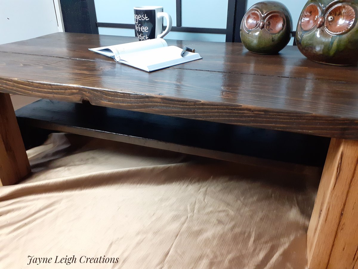 Image of Chunky Rustic Coffee Table