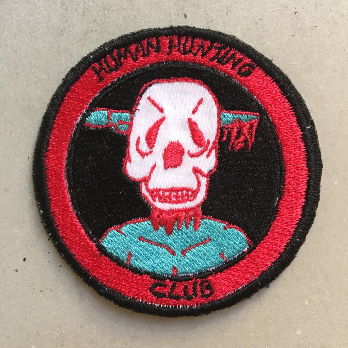 Image of HUMAN HUNTING CLUB PATCH
