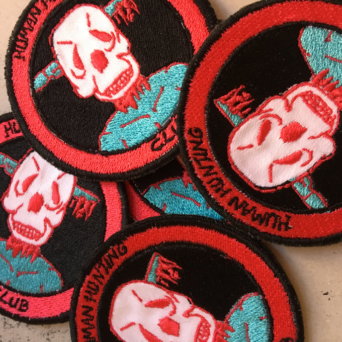 Image of HUMAN HUNTING CLUB PATCH