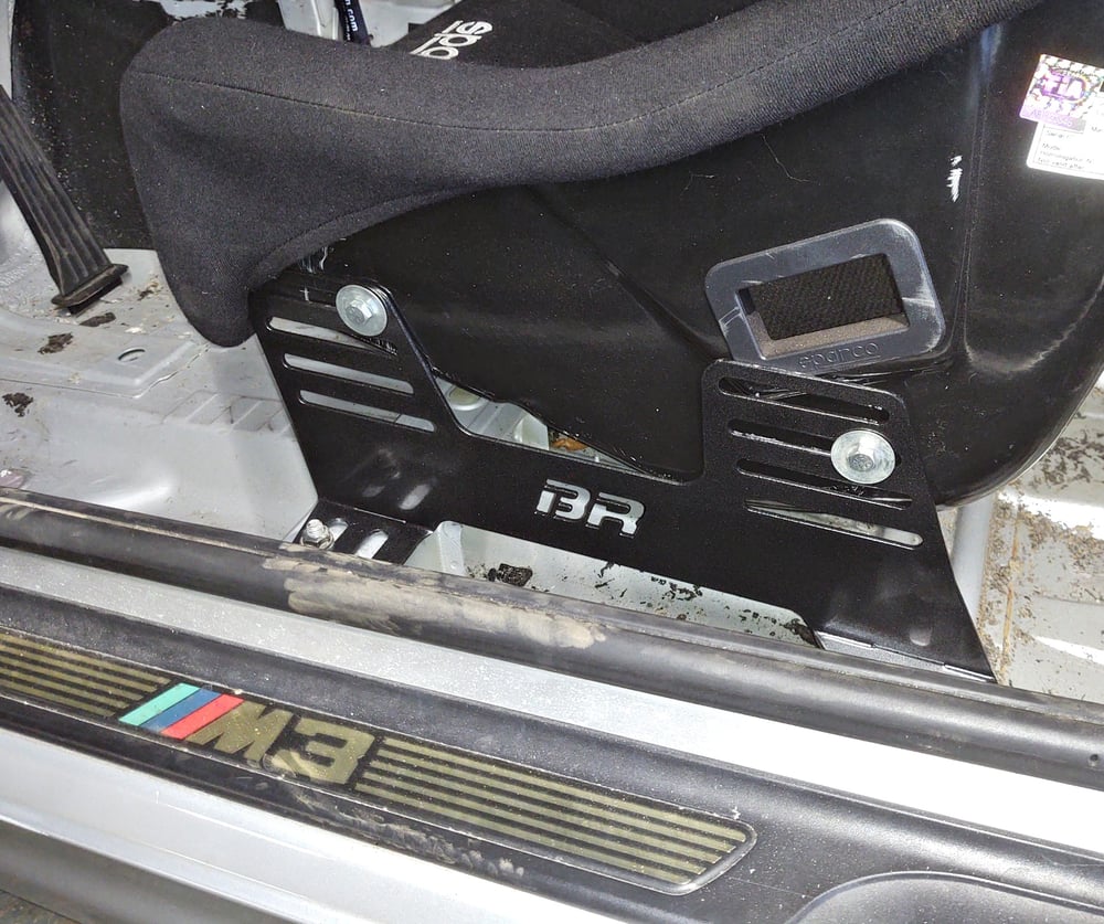 BMW E46 bucket race seat mounts Bell Raceworks
