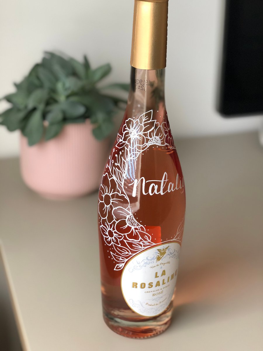 Image of Personalised Wine Bottle