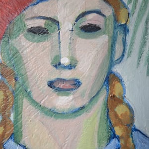 Image of Contemporary Painting, 'Celia and Cookie,' Poppy Ellis