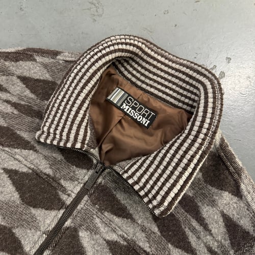 Image of 1990s Missoni Sport wool jacket, size medium