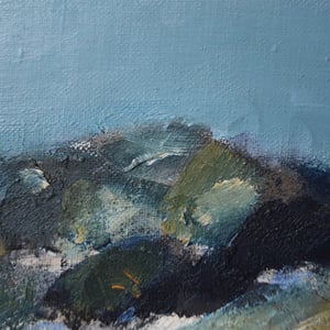 Image of Mid Century Painting, 'Calm,' KJELL-ERIK KRISTIANSSON