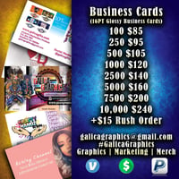 Business Cards (Standard Delivery NO Rush)