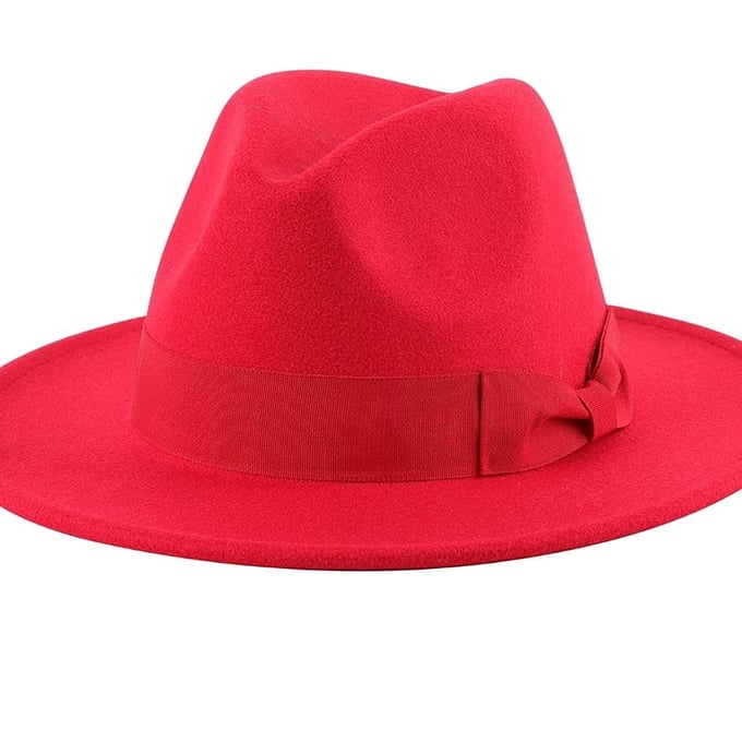 Image of Exhale Red Fedora