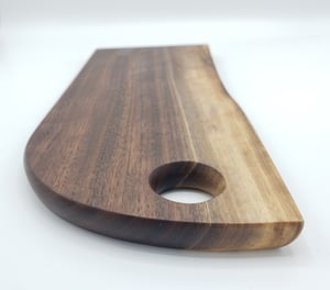 Image of Live Edge Walnut Picnic Board #1