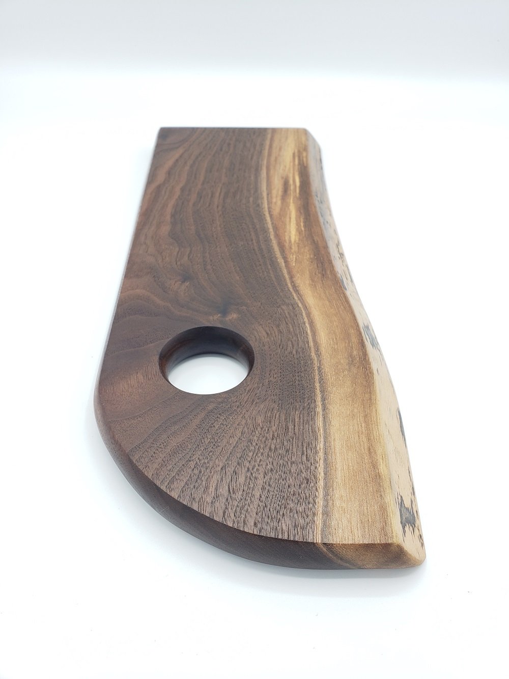 Image of Live Edge Walnut Picnic Board #2
