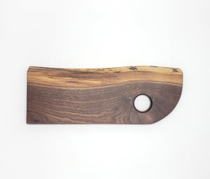 Image of Live Edge Walnut Picnic Board #2