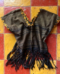 Image 2 of Black & gold tassel top