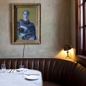 Image of Contemporary Painting, 'Stanley,' Poppy Ellis