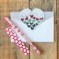 Image 2 of Christmas Heart of Heart Sticker #4