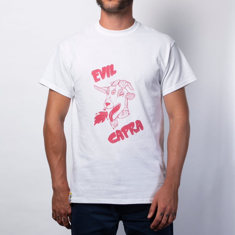 EVIL CAPRA / Screenprint t-shirt