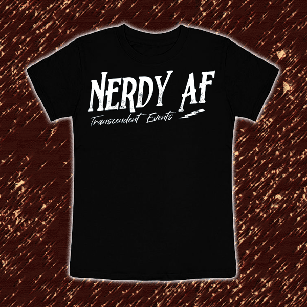 Image of Nerdy AF: Ultra Comfy Transcendent T-Shirt