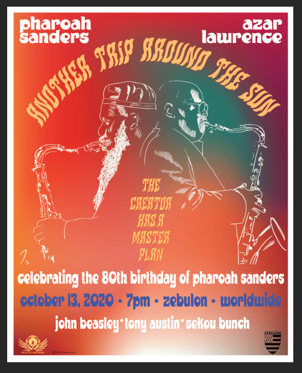 Pharoah Sanders and Azar Lawrence Poster