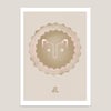 LEO ✸ A3 ASTRO RISOGRAPH PRINT