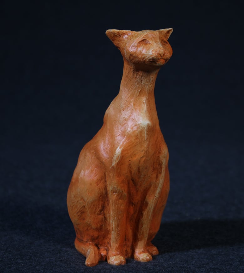 Image of Cat - Earth tone (resin)