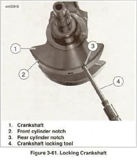 Image 3 of Crankshaft locking tool -Buell/EBR 
