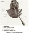 Crankshaft locking tool -Buell/EBR 
